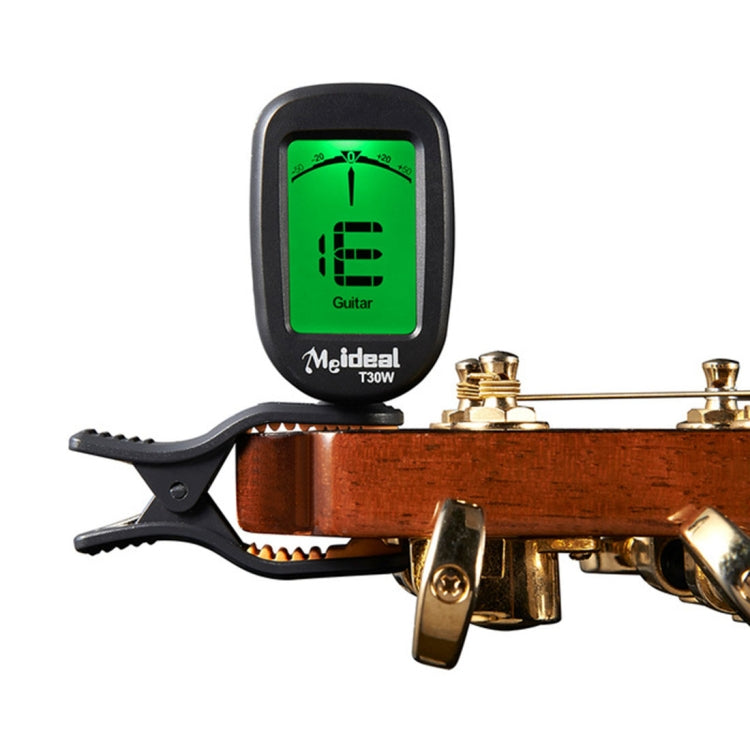 Guitar Tuner Clip on-Accurate Chromatic, Acoustic Guitar Bass Banjo Violin Ukulele Tuner - Guitar Tuner Accessories by buy2fix | Online Shopping UK | buy2fix