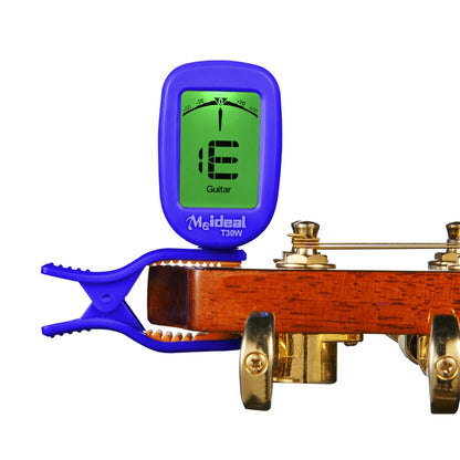 Guitar Tuner Clip on-Accurate Chromatic, Acoustic Guitar Bass Banjo Violin Ukulele Tuner - Guitar Tuner Accessories by buy2fix | Online Shopping UK | buy2fix