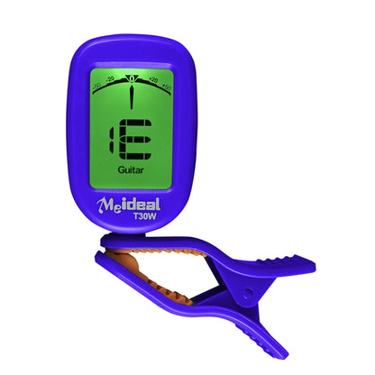 Guitar Tuner Clip on-Accurate Chromatic, Acoustic Guitar Bass Banjo Violin Ukulele Tuner - Guitar Tuner Accessories by buy2fix | Online Shopping UK | buy2fix