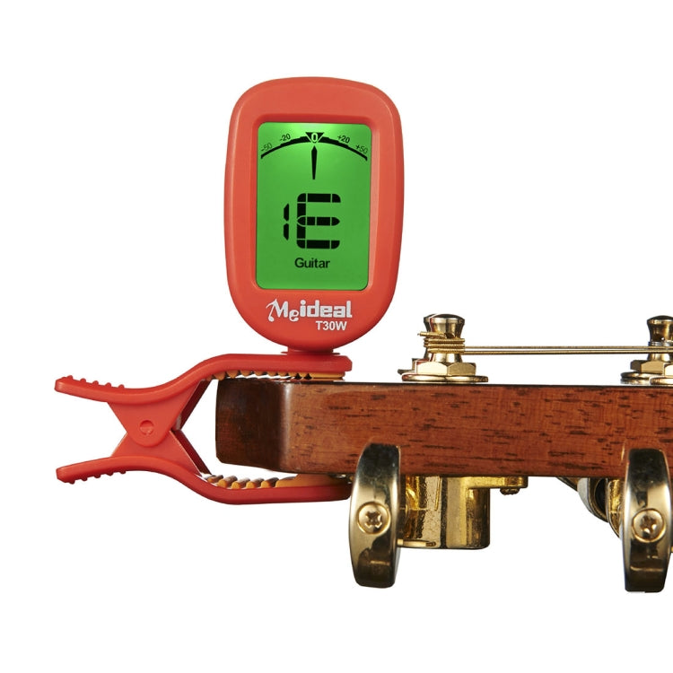 Guitar Tuner Clip on-Accurate Chromatic, Acoustic Guitar Bass Banjo Violin Ukulele Tuner - Guitar Tuner Accessories by buy2fix | Online Shopping UK | buy2fix