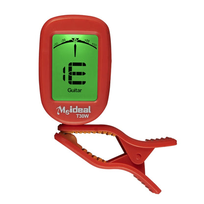 Guitar Tuner Clip on-Accurate Chromatic, Acoustic Guitar Bass Banjo Violin Ukulele Tuner - Guitar Tuner Accessories by buy2fix | Online Shopping UK | buy2fix