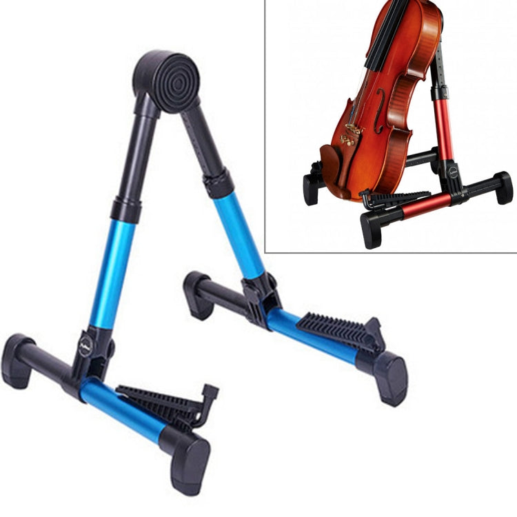 Simple Folding Vertical Guitar Violin Ukulele Bracket Musical Instrument Stand - String Instrument Accessories by buy2fix | Online Shopping UK | buy2fix