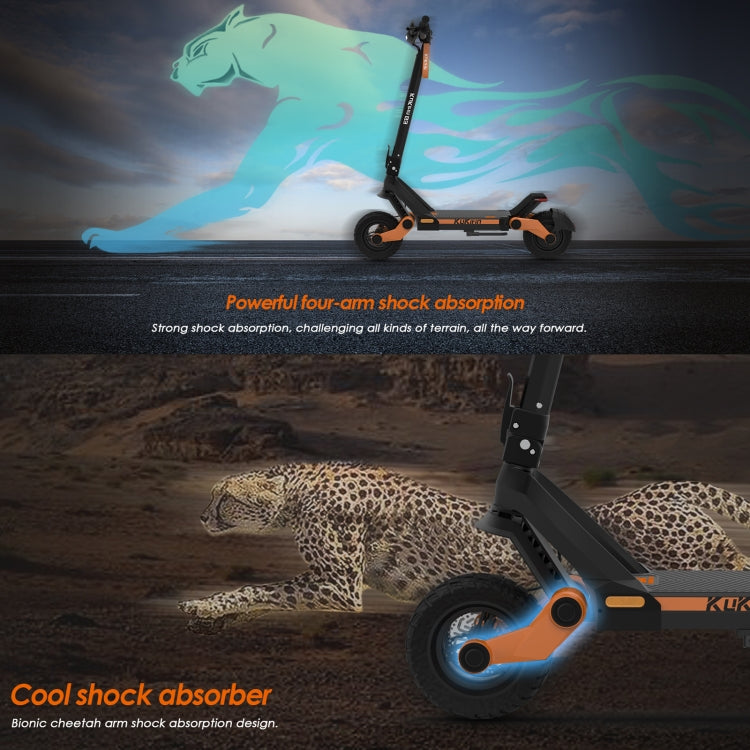 Kukirin G3 10 inch Tires 1200W 52V 18AH Three-speed Folding Electric Offroad Scooter with LED Display - Electric Scooters by Kukirin | Online Shopping UK | buy2fix