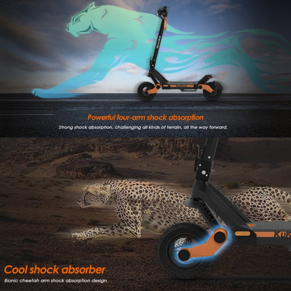 Kukirin G3 10 inch Tires 1200W 52V 18AH Three-speed Folding Electric Offroad Scooter with LED Display - Electric Scooters by Kukirin | Online Shopping UK | buy2fix