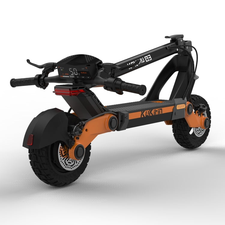 Kukirin G3 10 inch Tires 1200W 52V 18AH Three-speed Folding Electric Offroad Scooter with LED Display - Electric Scooters by Kukirin | Online Shopping UK | buy2fix