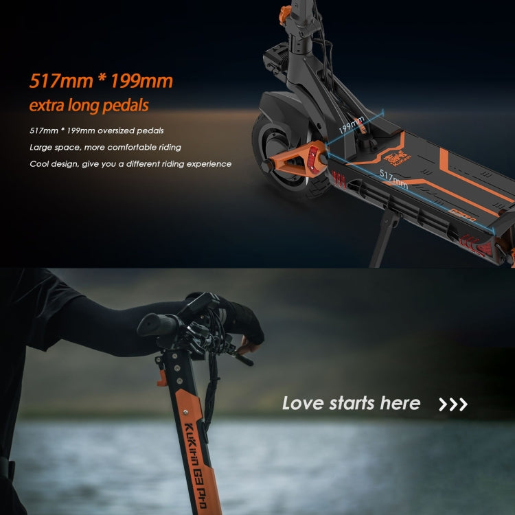 Kukirin G3 Pro 10 inch Tires 2400W 52V 23.4AH Three-speed Folding Electric Offroad Scooter with LED Display - Electric Scooters by Kukirin | Online Shopping UK | buy2fix