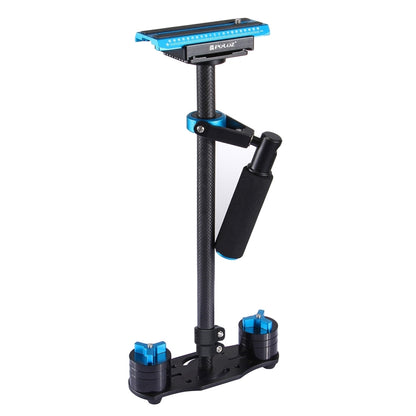 PULUZ 38.5-61cm Carbon Fibre Handheld Stabilizer for DSLR & DV Digital Video & Cameras, Load Range: 0.5-3kg(Blue) - Camera Stabilizer by PULUZ | Online Shopping UK | buy2fix