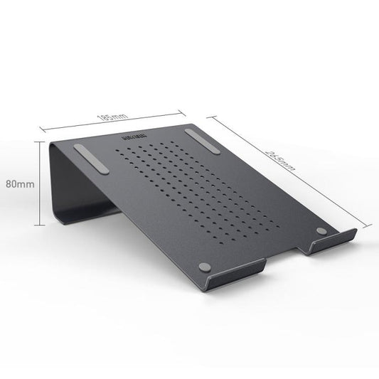 Aluminum Cooling Stand for Laptop, Suitable for Mac Air, Mac Pro, iPad, and Other 11-17 inch Laptops (Grey) by buy2fix