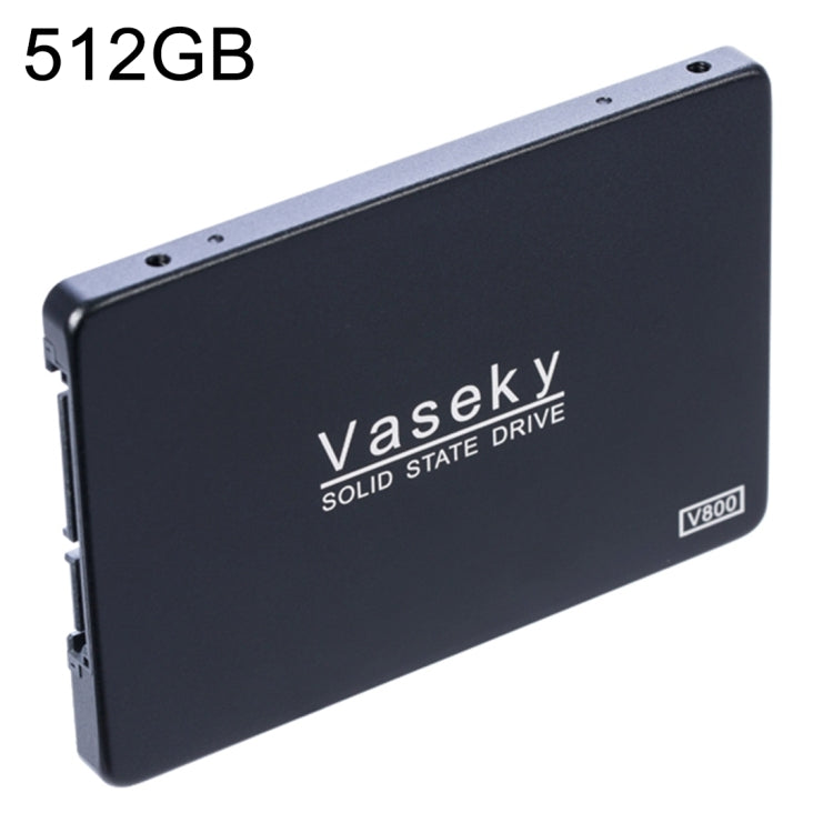 Vaseky V800 512GB 2.5 inch SATA3 6GB/s Ultra-Slim 7mm Solid State Drive SSD Hard Disk Drive for Desktop, Notebook by Vaseky