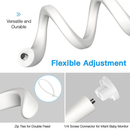 Hose Winding Free Punching Camera Bracket Monitoring Fixer by buy2fix