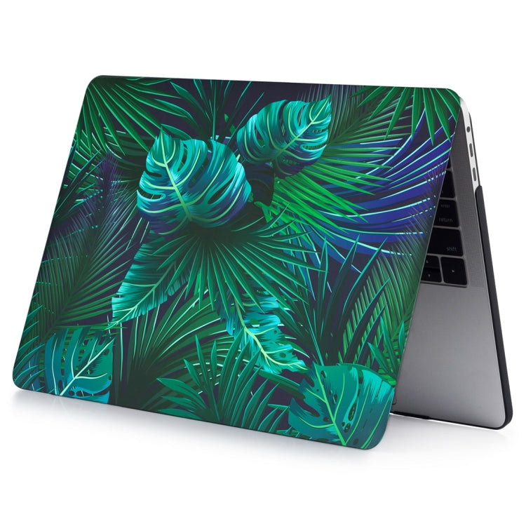 Palm Leaves Pattern PC Hard Shell Case for Macbook Pro 13.3 inch with Touch Bar - MacBook Pro Cases by buy2fix | Online Shopping UK | buy2fix