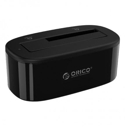 ORICO USB 3.0 Type-B to SATA External Storage Hard Drive Dock for 2.5 inch / 3.5 inch SATA HDD / SSD (EU Plug) by ORICO