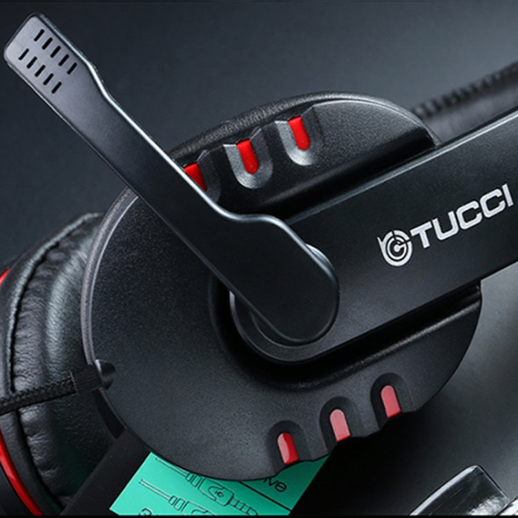 TUCCI X6 Super Bass Stereo PC Gaming Headset with Microphone - Multimedia Headset by TUCCI | Online Shopping UK | buy2fix