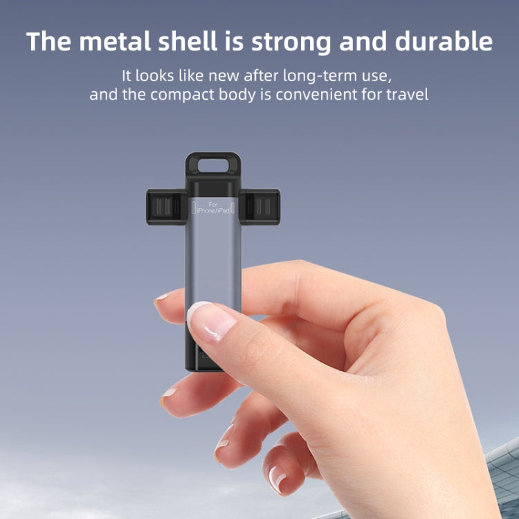 NK-951 3 in 1 USB3.2 to Type-C and 8 Pin Solid State USB Flash Drive with OTG Function - U Disk & Card Reader by buy2fix | Online Shopping UK | buy2fix