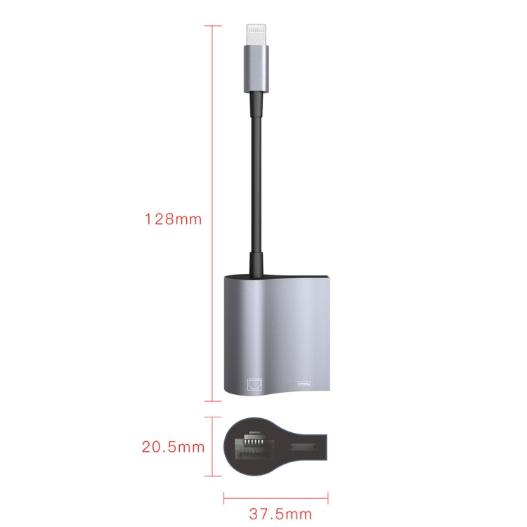 NK-1054 8 Pin to Ethernet Function Adapter - Converter & Adapter by buy2fix | Online Shopping UK | buy2fix