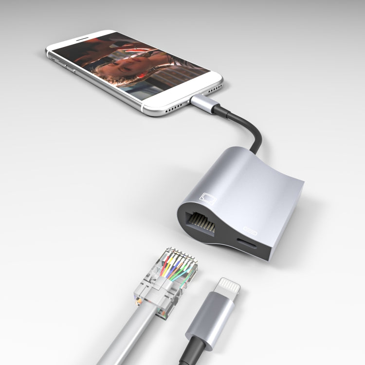 NK-1054 8 Pin to Ethernet Function Adapter - Converter & Adapter by buy2fix | Online Shopping UK | buy2fix