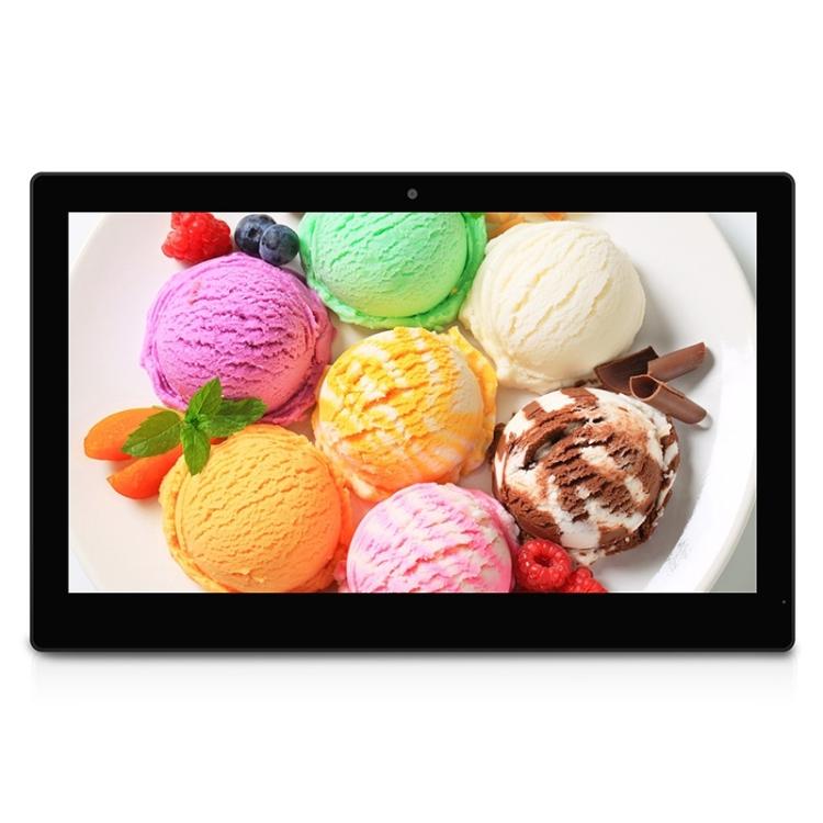 HSD-P538 14 inch IPS Touch Screen All in One PC with Holder, 4GB+32GB, Android 14 RK3576S Octa-core (Black) - All in One PC by buy2fix | Online Shopping UK | buy2fix