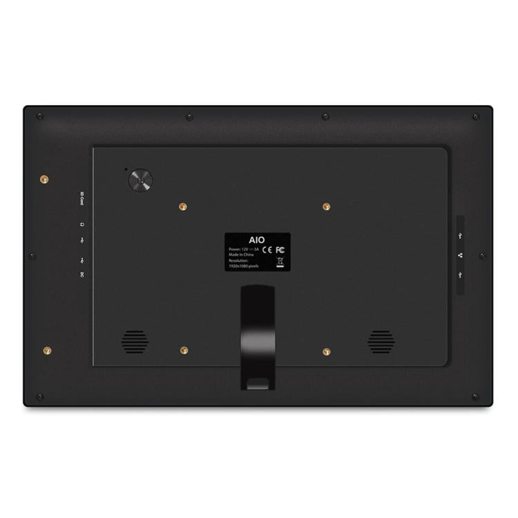 HSD-P538 14 inch IPS Touch Screen All in One PC with Holder, 4GB+32GB, Android 14 RK3576S Octa-core (Black) - All in One PC by buy2fix | Online Shopping UK | buy2fix