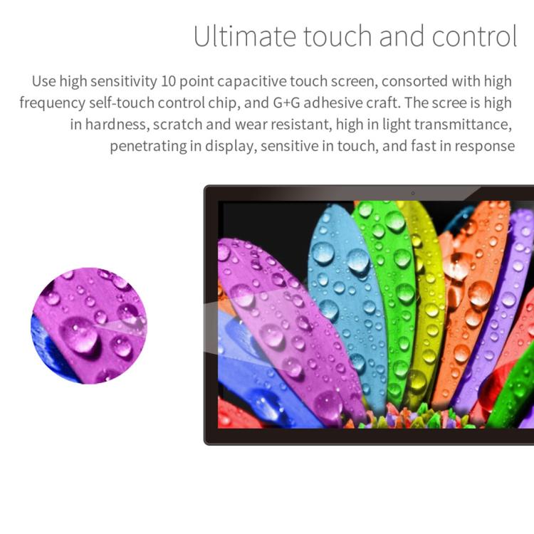 HSD-P538 14 inch IPS Touch Screen All in One PC with Holder, 4GB+32GB, Android 14 RK3576S Octa-core (Black) - All in One PC by buy2fix | Online Shopping UK | buy2fix