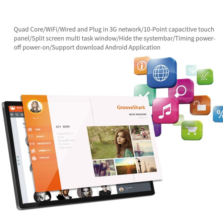 32 inch LCD Display Digital Photo Frame, 2GB+16GB, RK3568 Quad Core, Android 11 - 15 inch Above by buy2fix | Online Shopping UK | buy2fix