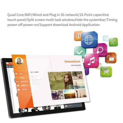 HSD2151 21.5 inch LCD Display Digital Photo Frame, RK3576S Octa Core, Android 14, 4GB+32GB - 15 inch Above by buy2fix | Online Shopping UK | buy2fix