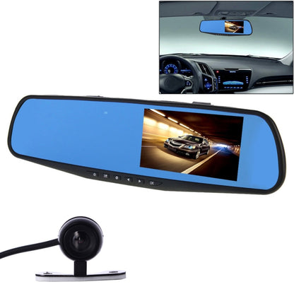 G20 HD 1080P 4.3 inch Screen Display Vehicle DVR with Reversing Camera, Generalplus 2248 Programs, 170 Degree Wide Angle Viewing, Support Loop Recording / Motion Detection Function by buy2fix