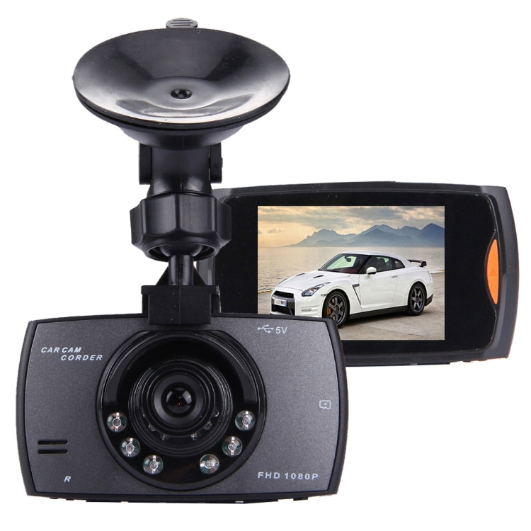 Car DVR Camera 2.7 inch LCD 480P 1.3MP Camera 120 Degree Wide Angle Viewing, Support Night Vision / Motion Detection / TF Card / G-Sensor by buy2fix