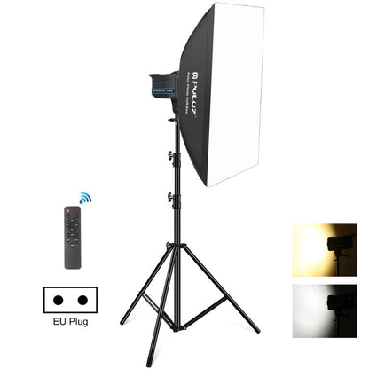 PULUZ 120W Photo Studio Strobe Flash Light Kit with Softbox Reflector & Tripod(EU Plug) by PULUZ