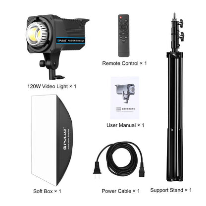 PULUZ 120W Photo Studio Strobe Flash Light Kit with Softbox Reflector & Tripod(US Plug) by PULUZ
