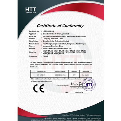 PULUZ 20 in 1 Accessories Combo Kit with Camouflage EVA Case (Chest Strap + Head Strap + Suction Cup Mount + 3-Way Pivot Arm + J-Hook Buckles + Extendable Monopod + Tripod Adapter + Bobber Hand Grip + ... for GoPro, Insta360, DJI and Other Action Cameras by PULUZ