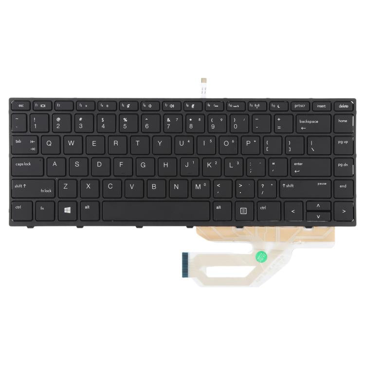 For HP Probook 430 G5 440 G5 445 G5 640 G4 640 G5 L01071-001 L00735-001 US Version Keyboard with Backlight (Black) - Replacement Keyboards by buy2fix | Online Shopping UK | buy2fix