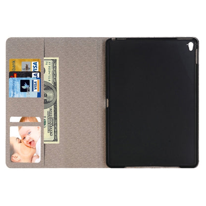 Cross Texture Horizontal Flip Leather Case with Holder & Card Slots & Wallet for iPad Pro 9.7 inch(Coffee) - iPad Pro 9.7 inch Cases by buy2fix | Online Shopping UK | buy2fix