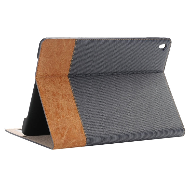 Cross Texture Horizontal Flip Leather Case with Holder & Card Slots & Wallet for iPad Pro 9.7 inch(Grey) - iPad Pro 9.7 inch Cases by buy2fix | Online Shopping UK | buy2fix