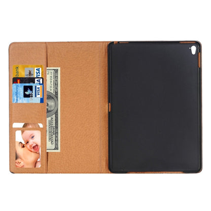 Book Style Polished Surface Horizontal Flip Leather Case with Holder & Card Slots & Wallet for iPad Pro 9.7 inch(Black) - iPad Pro 9.7 inch Cases by buy2fix | Online Shopping UK | buy2fix
