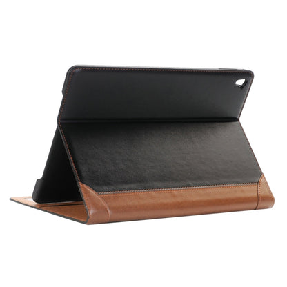 Book Style Polished Surface Horizontal Flip Leather Case with Holder & Card Slots & Wallet for iPad Pro 9.7 inch(Black) - iPad Pro 9.7 inch Cases by buy2fix | Online Shopping UK | buy2fix