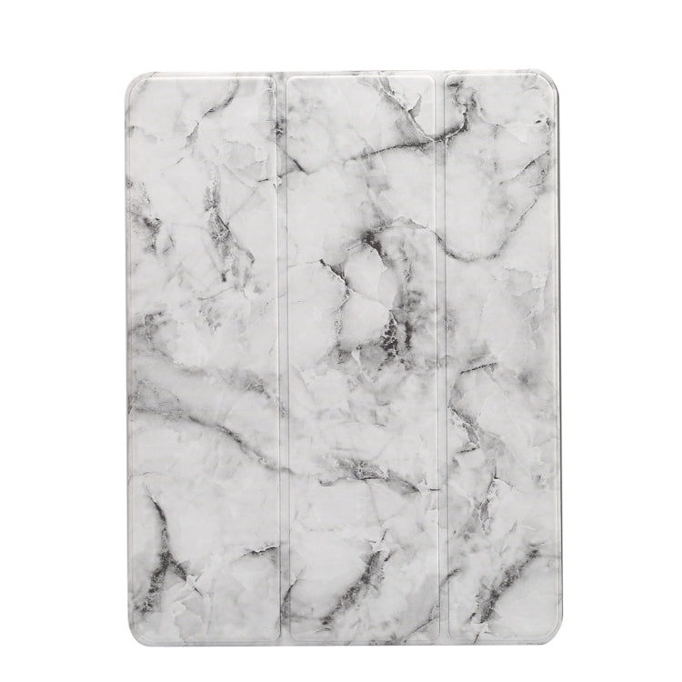 Marble Texture Pattern Horizontal Flip Case for iPad 9.7 (2018) , with Three-folding Holder & Pen Slots(Black) - iPad 9.7 (2018) & (2017) Cases by buy2fix | Online Shopping UK | buy2fix