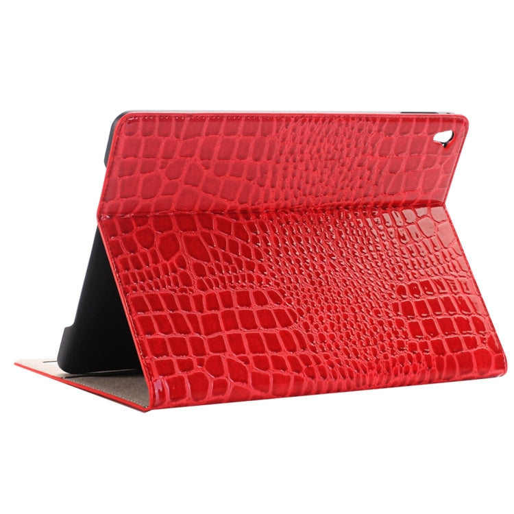 Crocodile Texture  Horizontal Flip Leather Case with Holder & Card Slots & Wallet for iPad Pro 9.7 inch(Red) - iPad Pro 9.7 inch Cases by buy2fix | Online Shopping UK | buy2fix