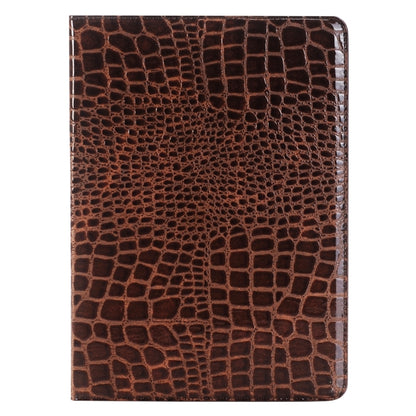 Crocodile Texture  Horizontal Flip Leather Case with Holder & Card Slots & Wallet for iPad Pro 9.7 inch(Brown) - iPad Pro 9.7 inch Cases by buy2fix | Online Shopping UK | buy2fix