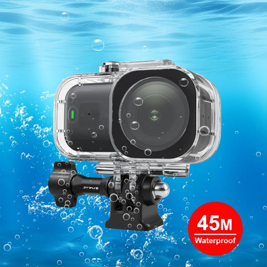For DJI Osmo Nano PULUZ 45m Depth Waterproof Main Body Camera Case Diving Housing Underwater Cover (Transparent)