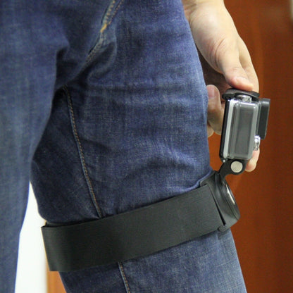 PULUZ 3 in 1 Hand Wrist Arm Leg Straps 360-degree Rotation Mount for GoPro, Insta360, DJI and Other Action Cameras(Black) by PULUZ