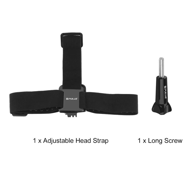 PULUZ Elastic Mount Belt Adjustable Head Strap for GoPro, Insta360 ONE R, DJI Osmo Action and Other Action Cameras by PULUZ