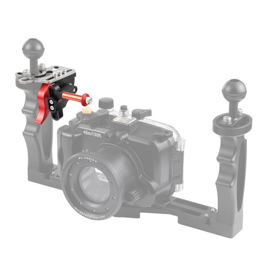 Adaptateur d'extension de déclencheur de déclencheur PULUZ, support de levier pour système de bras sous-marin (rouge)