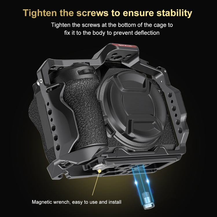 For Nikon Z6III / Z6II PULUZ Metal Camera Cage Stabilizer Rig (Black) - Camera Cage by PULUZ | Online Shopping UK | buy2fix