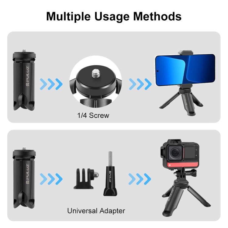 PULUZ Portable Folding Plastic Tripod for Cell Phones by PULUZ