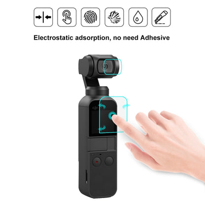 PULUZ 9H 2.5D HD Tempered Glass Lens Protector + Screen Film for DJI OSMO Pocket Gimbal by PULUZ