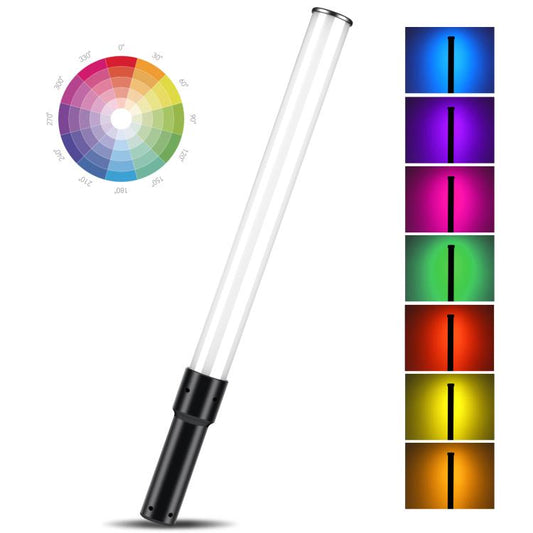PULUZ 144 LEDs Photo Handheld Stick Light Full Color RGB Fill Light by PULUZ