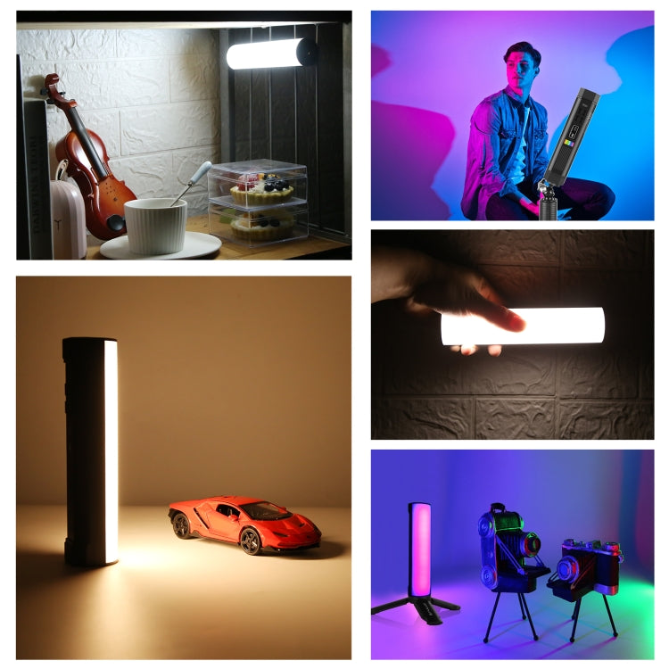 PULUZ 17cm Photo Handheld Full Color RGB Stick Light Magnetic LED Fill Light -  by PULUZ | Online Shopping UK | buy2fix