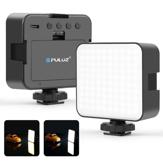 PULUZ 100 LED 5W 3-color Temperatures Adjustable Video Splicing Fill Light for Camera / Video Camcorder (Black) -  by PULUZ | Online Shopping UK | buy2fix