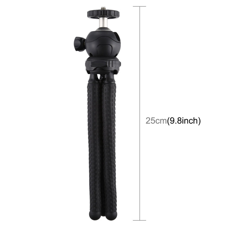 PULUZ Mini Octopus Flexible Tripod Holder with Ball Head for SLR Cameras, GoPro, Cellphone, Size: 25cmx4.5cm by PULUZ