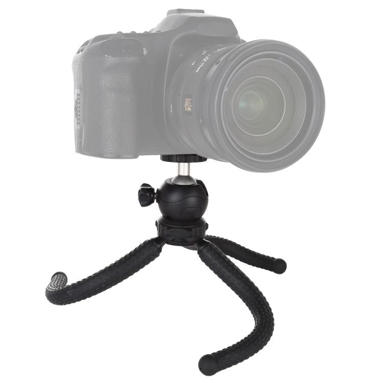 PULUZ Mini Octopus Flexible Tripod Holder with Ball Head for SLR Cameras, GoPro, Cellphone, Size: 25cmx4.5cm by PULUZ